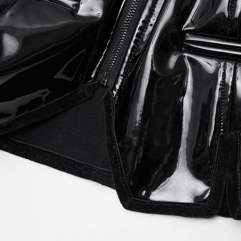 Dark Goth Patent Leather Vest