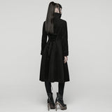Night Bat Goth Wool Coat