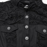 Cool Ragged Punk Short Vest