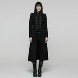 Night Bat Goth Wool Coat