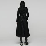 Night Bat Goth Wool Coat