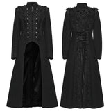 Night Bat Goth Wool Coat
