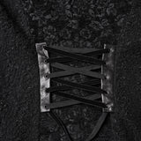 Night Bat Goth Wool Coat
