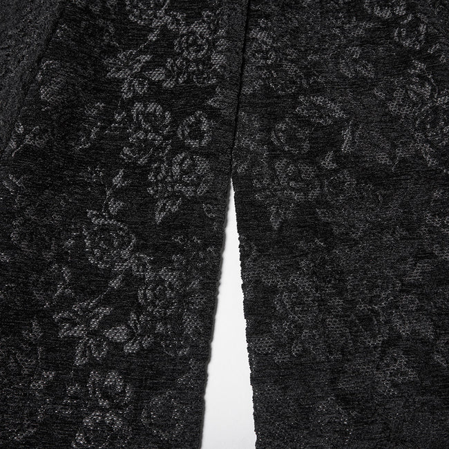 Night Bat Goth Wool Coat