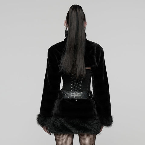 Punk Ultra-Soft Fur Coat