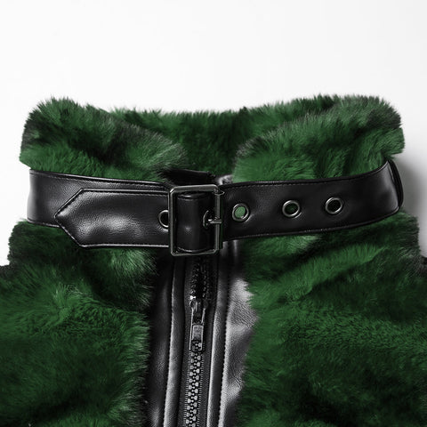Punk Ultra-Soft Fur Coat