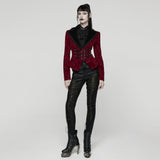 Goth Vintage Print Coat