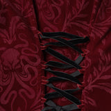 Goth Vintage Print Coat