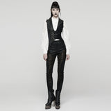 Punk Flamorous Lapel Vest