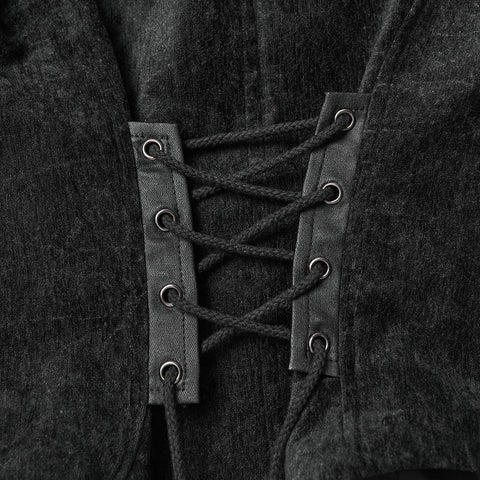 Punk Flamorous Lapel Vest