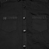 Cyberpunk Splicing Shirt For Men