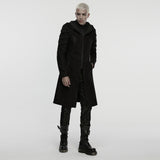Cyberpunk hooded men's jacket