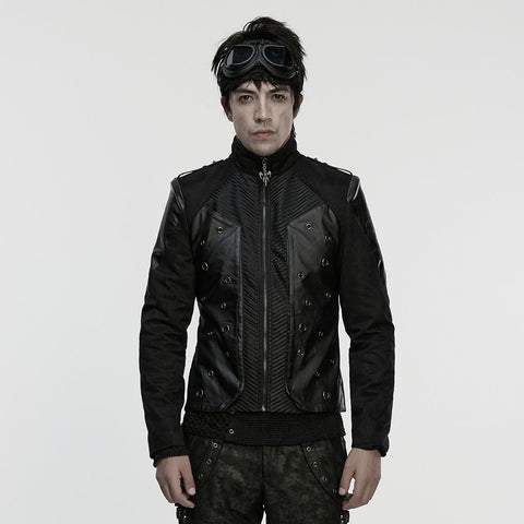 Punk rock 3D power jacket