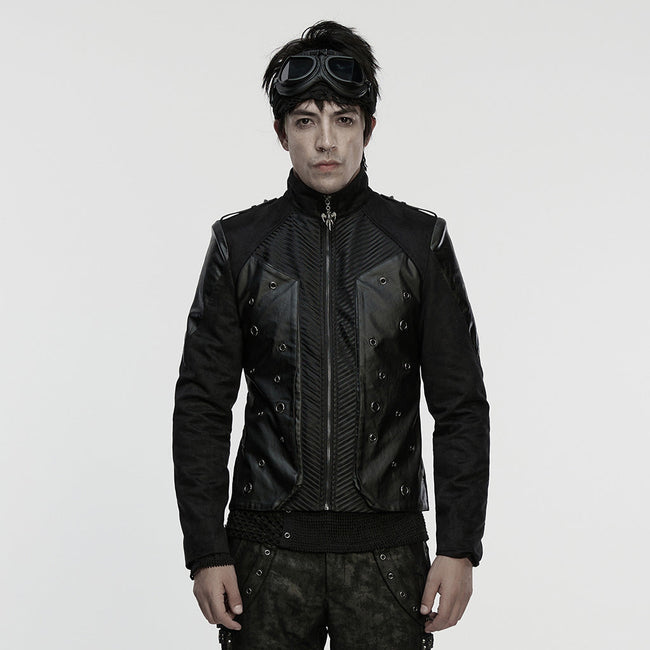 Punk rock 3D power jacket