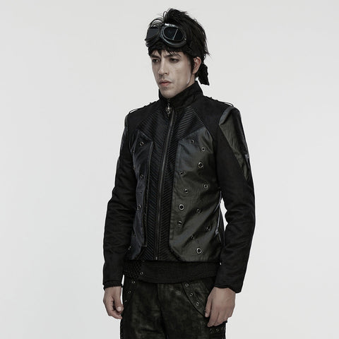 Punk rock 3D power jacket