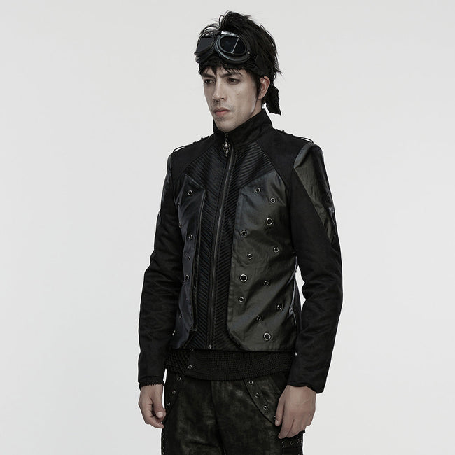 Punk rock 3D power jacket