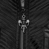 Punk rock 3D power jacket