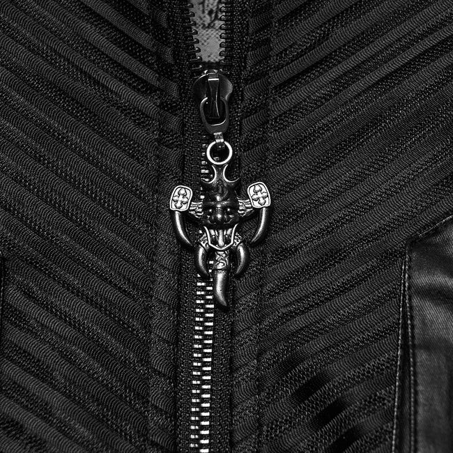 Punk rock 3D power jacket