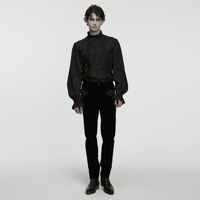 Goth Exquisite Pattern Shirt