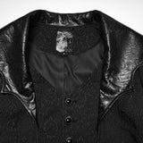 Goth Palace Bat Collar Coat