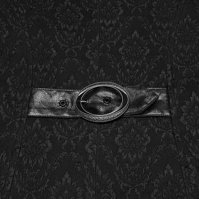 Goth Palace Bat Collar Coat