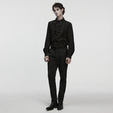 Goth Rose Jacquard Shirt