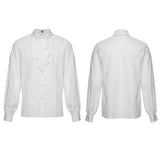 Goth Rose Jacquard Shirt