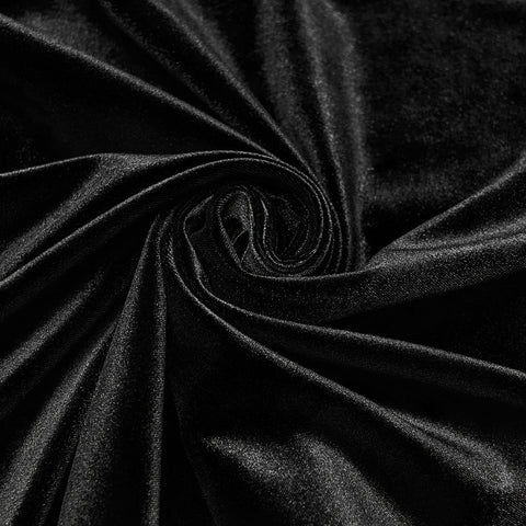 Daily Goth luster velvet shirt