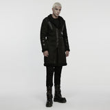 Rough punk plush jacket