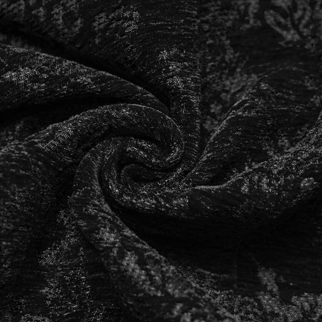 Goth palace decal lapel vest