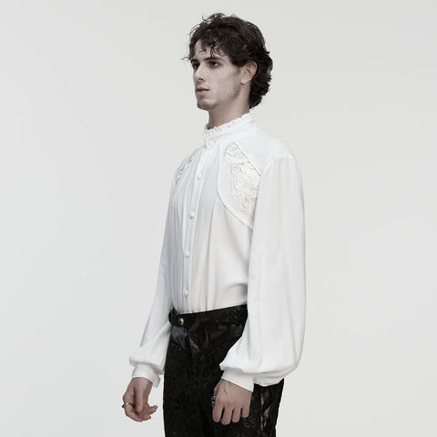 Retro Gothic Romance Shirt For Men