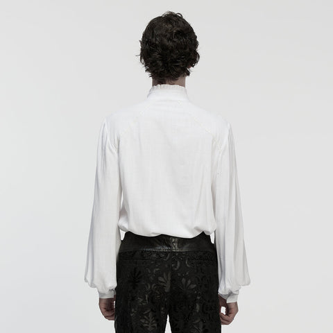 Retro Gothic Romance Shirt For Men