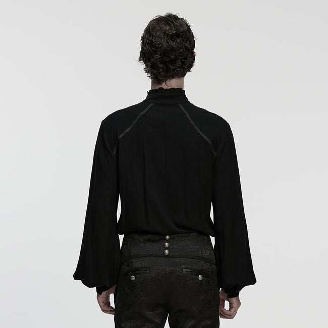 Retro Gothic Romance Shirt For Men