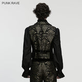 Goth medieval vintage men's vest