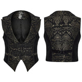 Goth medieval vintage men's vest