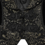 Goth medieval vintage men's vest
