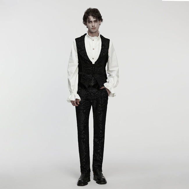 Goth medieval vintage men's vest