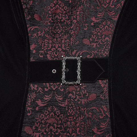 Goth Palace Velvet Coat For Men