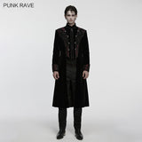 Goth Palace Bat Collar Coat