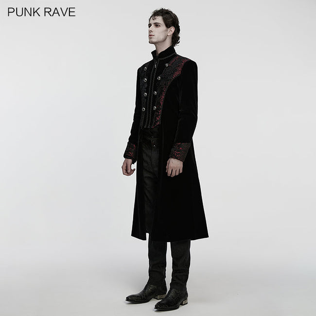 Goth Palace Bat Collar Coat