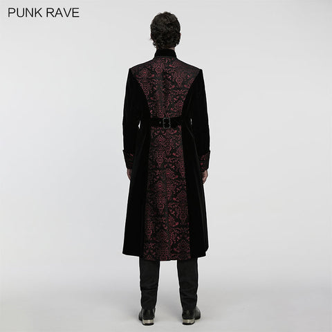 Goth Palace Bat Collar Coat