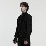 Goth tailcoat men's vest