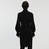 Goth tailcoat men's vest