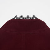 Goth tailcoat men's vest