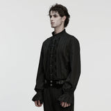 Goth 3D pleated shirt