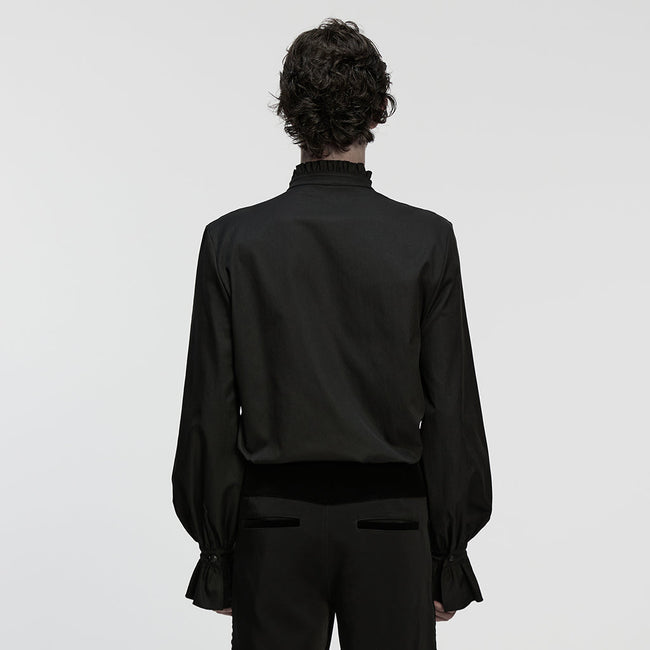 Goth 3D pleated shirt