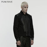 Punk military style coffin jacket