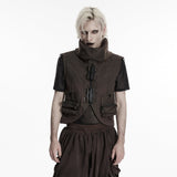 Punk hardcore wasteland men's vest