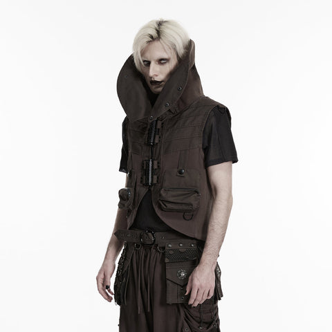 Punk hardcore wasteland men's vest