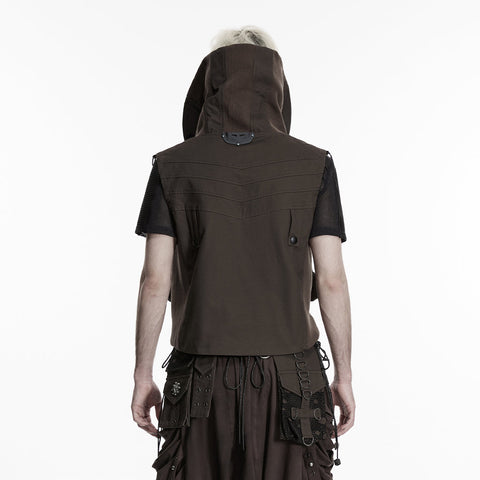 Punk hardcore wasteland men's vest